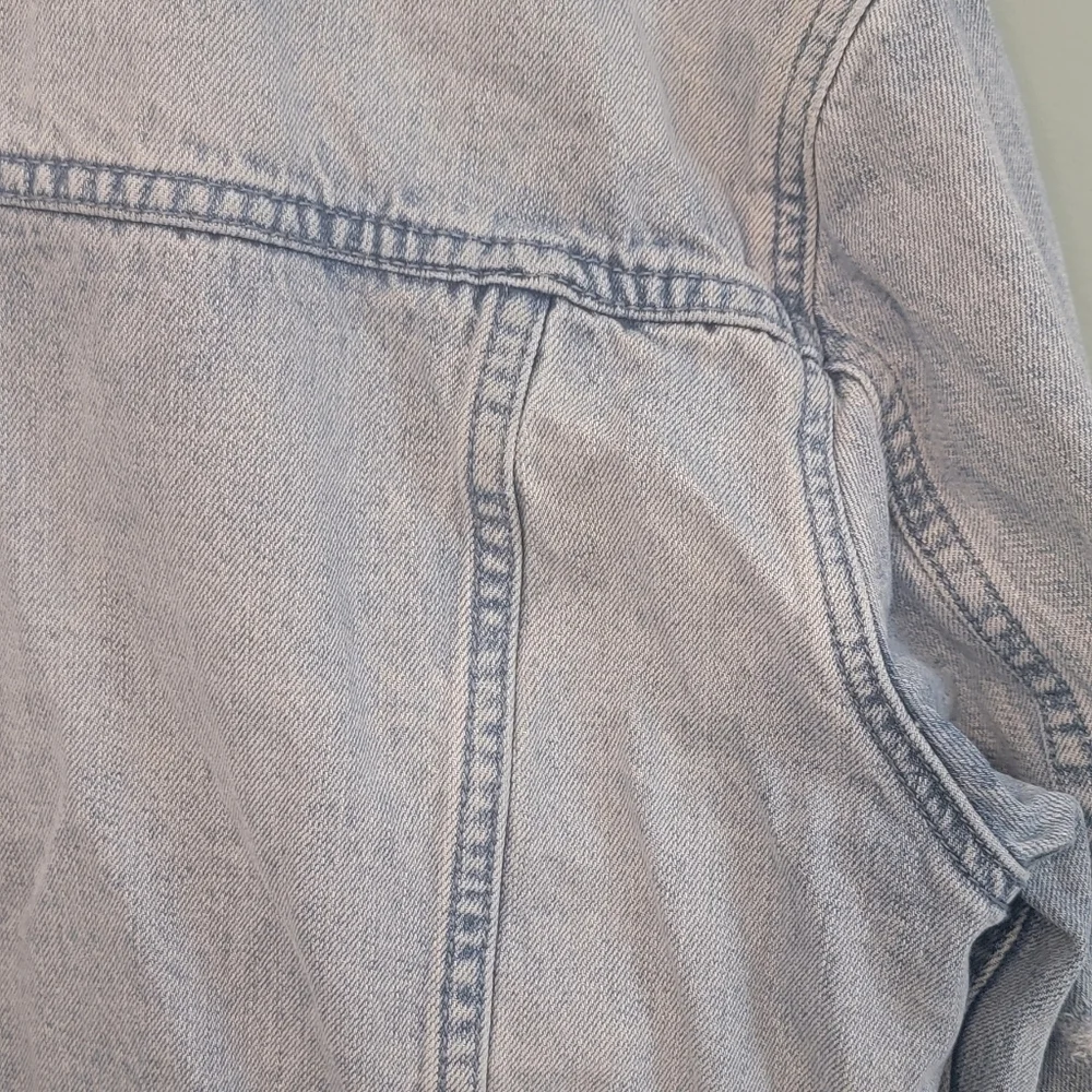 Pacsun Los Angeles Mens Denim Distressed Jean Jacket y2k‎ Size Medium